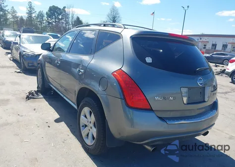 2006 Nissan Murano Sl from USA, damaged, VIN JN8AZ08W16W550014